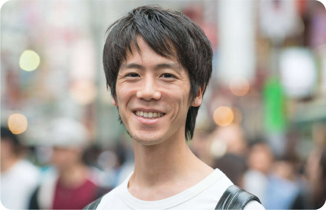 20代男性の写真