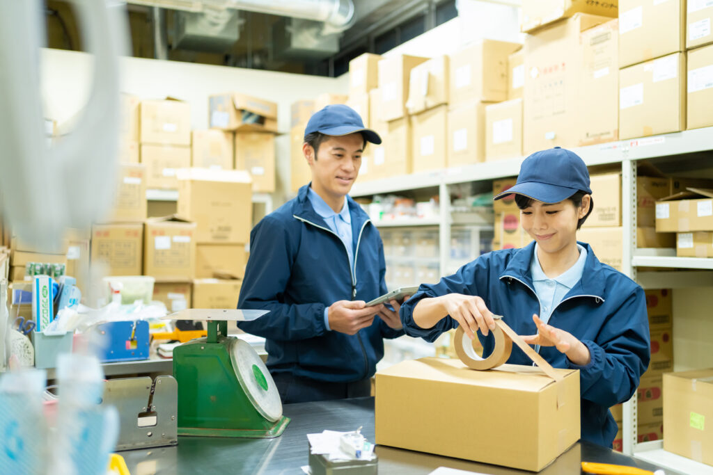 体力は必要?_仕分け・物流|日本ケイテム